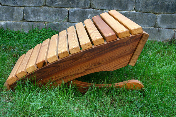 Adirondack Footrest – Seattle Cedar