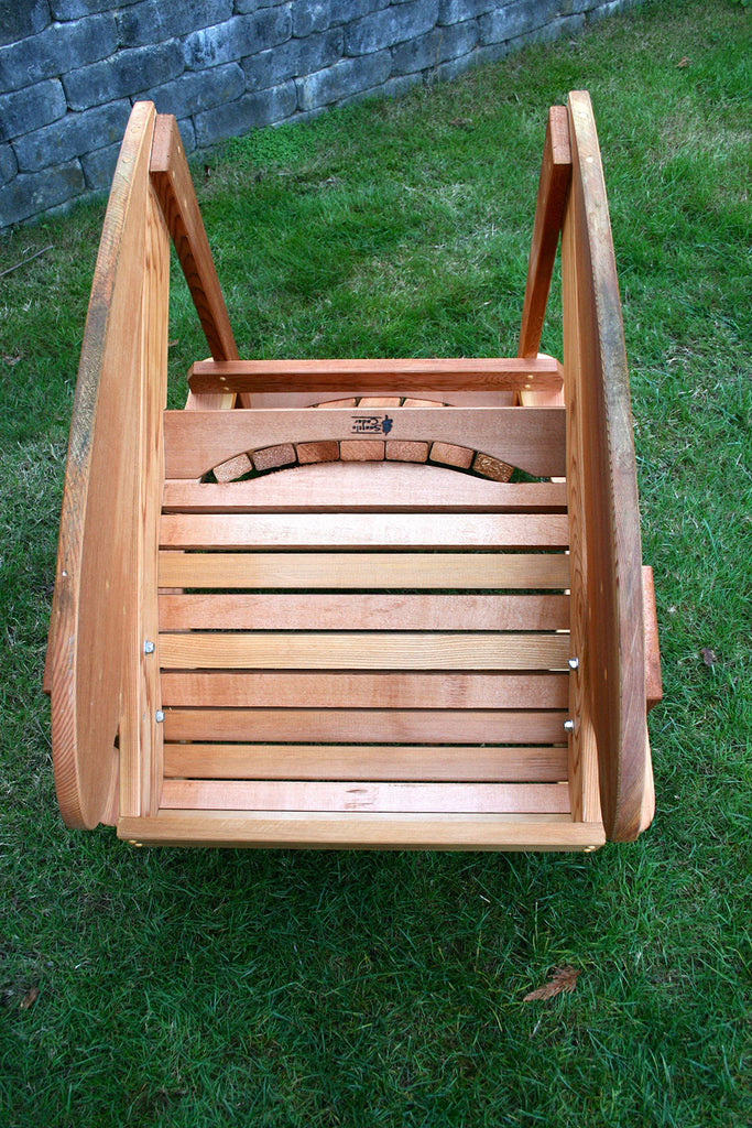 Adirondack Rocking Chair Seattle Cedar