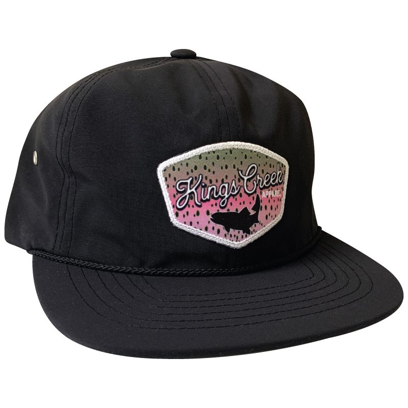 Kansas City Trucker Hat || Leather Patch || Birchwood Designs Pink