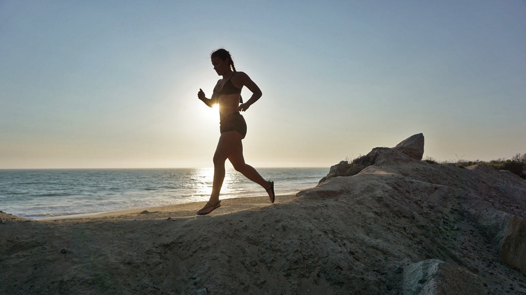 sunset monogram jogging