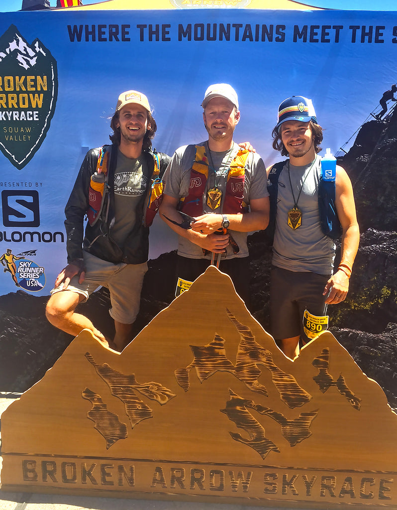 Earth runners crew at broken arrow sky race