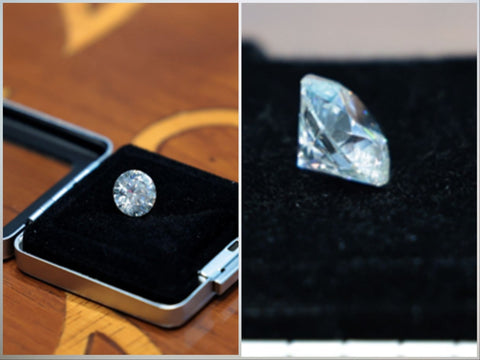 7.5 Carat Lab Grown Diamond Gifted to the first lady