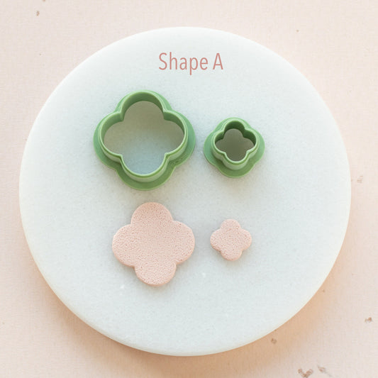 Mini Micro Polymer Clay Cutter - Flower, Petals, Leaves – Moon House Cutters