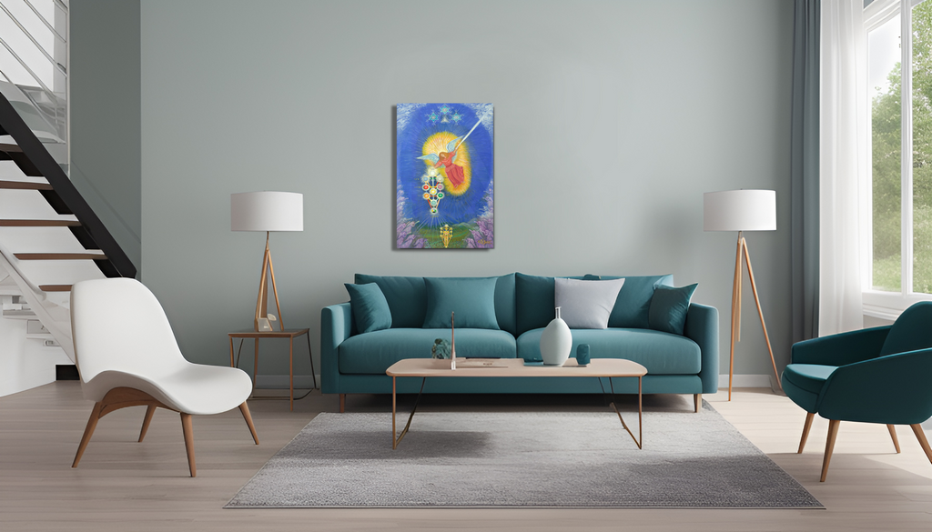 The Angel of Life BeSculpt Giclée on Canvas