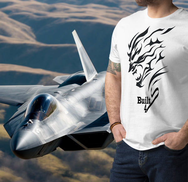 Introducing the "Built 4 Speed" Unisex Organic Cotton T-shirt, featuring artwork created by Bereniche Aguiar—a must-have addition to your wardrobe for eco-conscious comfort and style!