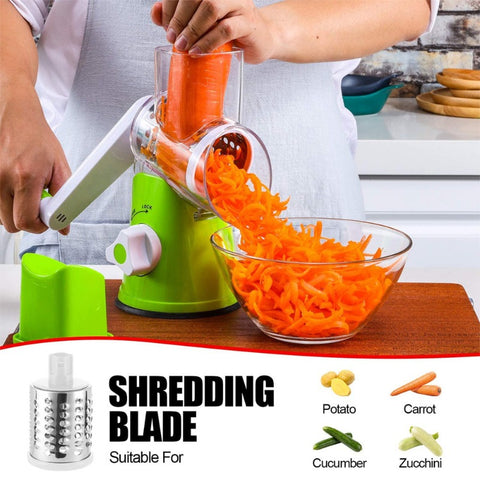 Molino rallador cortador de queso verduras frutas mandolina