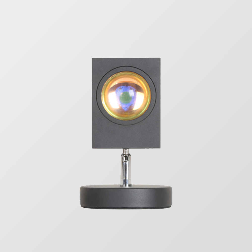 Retro Tafellamp met Ambient Verlichting – Uniek Ontwerp voor Gezellige Interieurs, Metaal en Glas, 30 x 20 cm, E14 Fitting-5