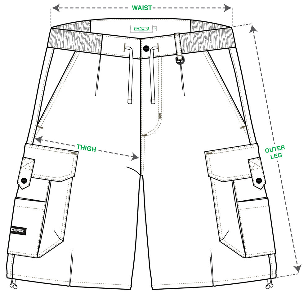 PARA CARGO SHORTS BY ICHPIG®