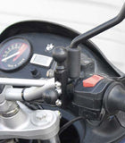 RAM-B-309-2U RAM Mounts Motorcycle Brake/Clutch Reservoir Base with (2 Quantity) 1" Balls -  - RAM Mounts - Synergy Mounting Systems - RAM Mounts Authorized Dealer