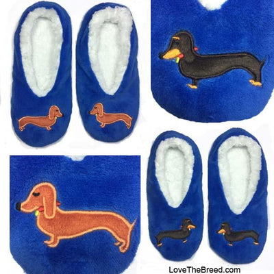 wiener dog slippers