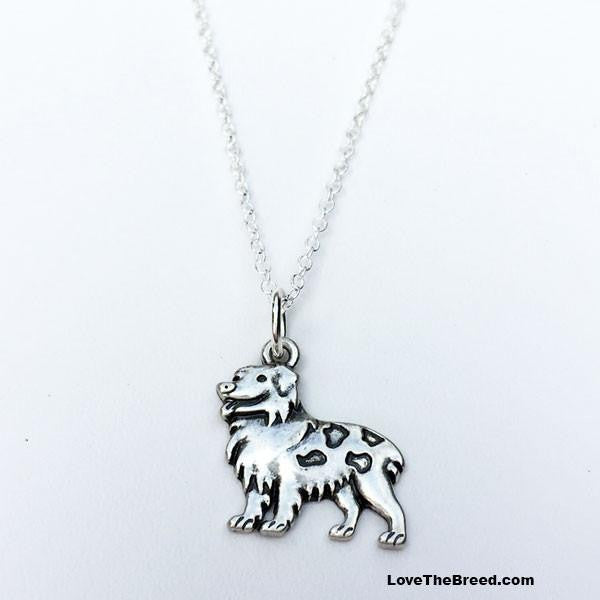 Australian Shepherd Charm Necklace