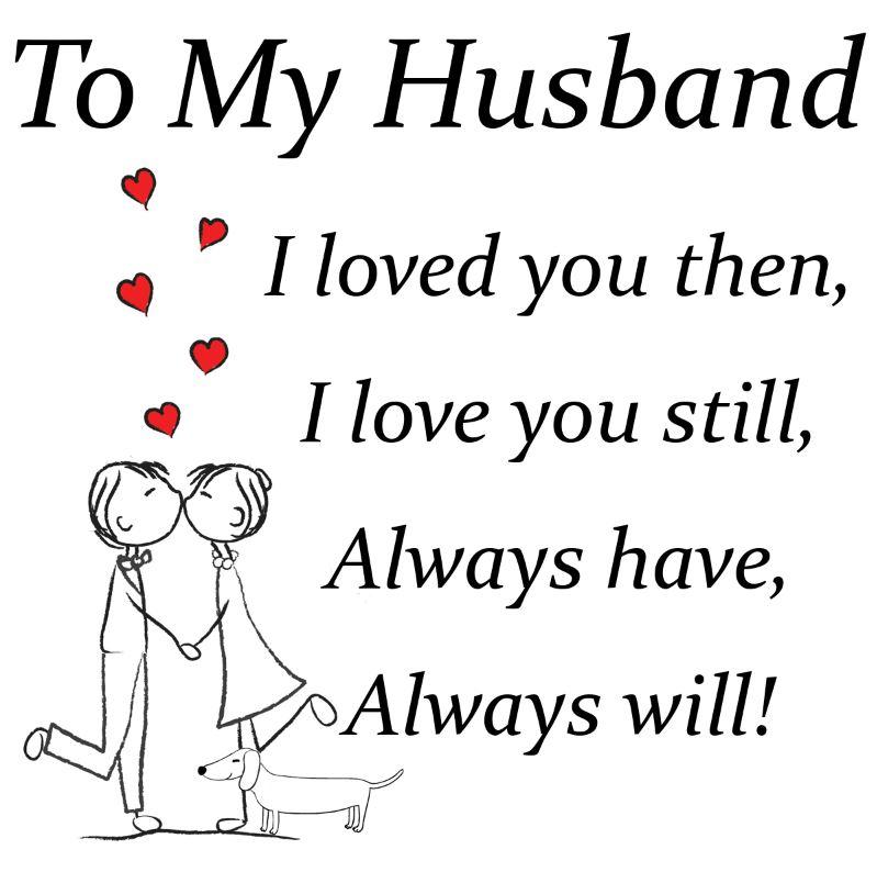 To My Husband I Love You Mug With Dachshund Lovethebreed Com