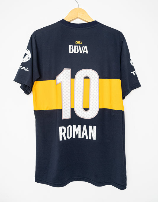 Boca Juniors Home 2002 Shirt – Juan Roman Riquelme #10 Retro Jersey