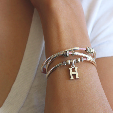 h letter bracelet