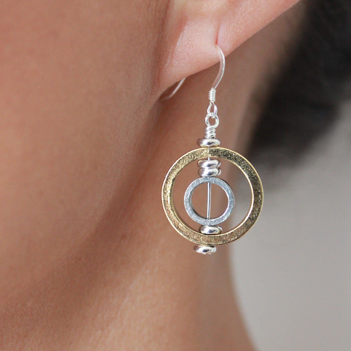 Sunlight Earrings in 24k Goldplate - Lizzy James product image