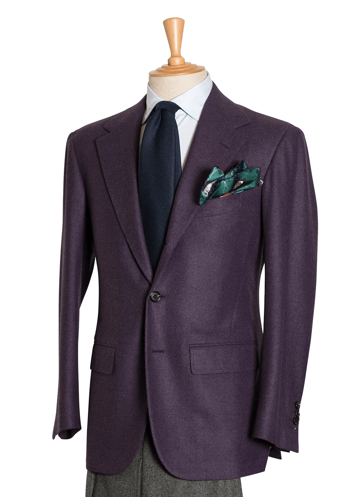 Men's Purple Men's Blazer in Holland and Sherry Golden Selection ...