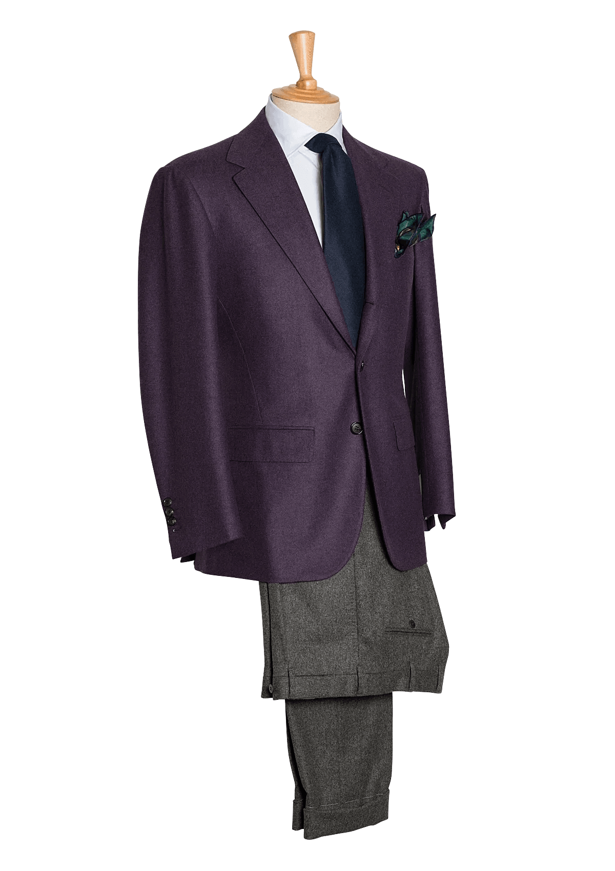 Men's Purple Men's Blazer in Holland and Sherry Golden Selection ...