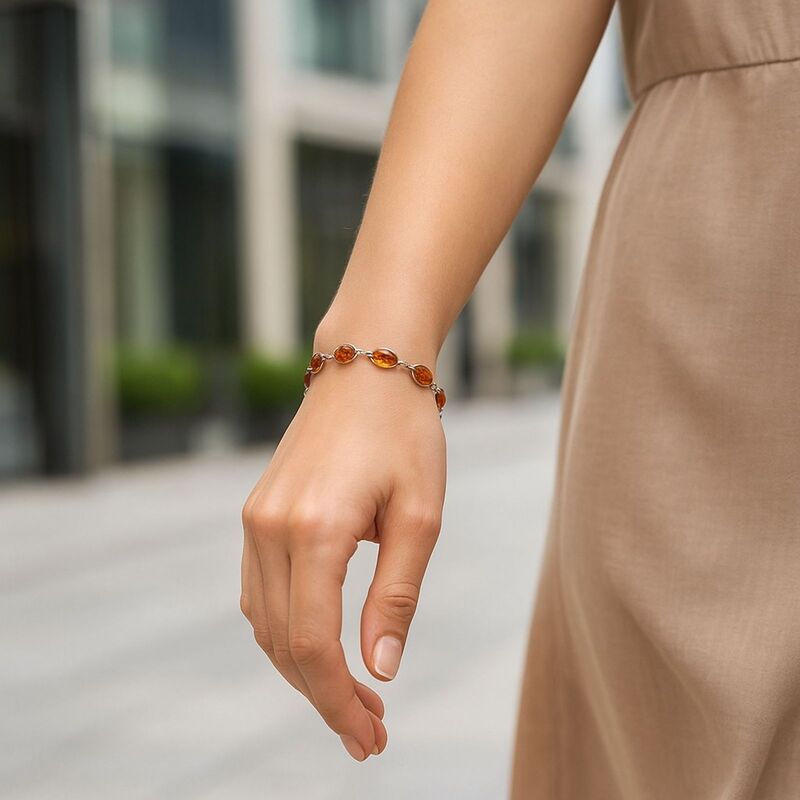 bracelet-ambre-Cognac-en-argent-rhodié-925-perle-ovale-pierre-naturelle