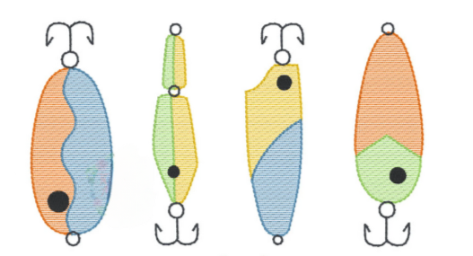 Fishing Lures Sketch