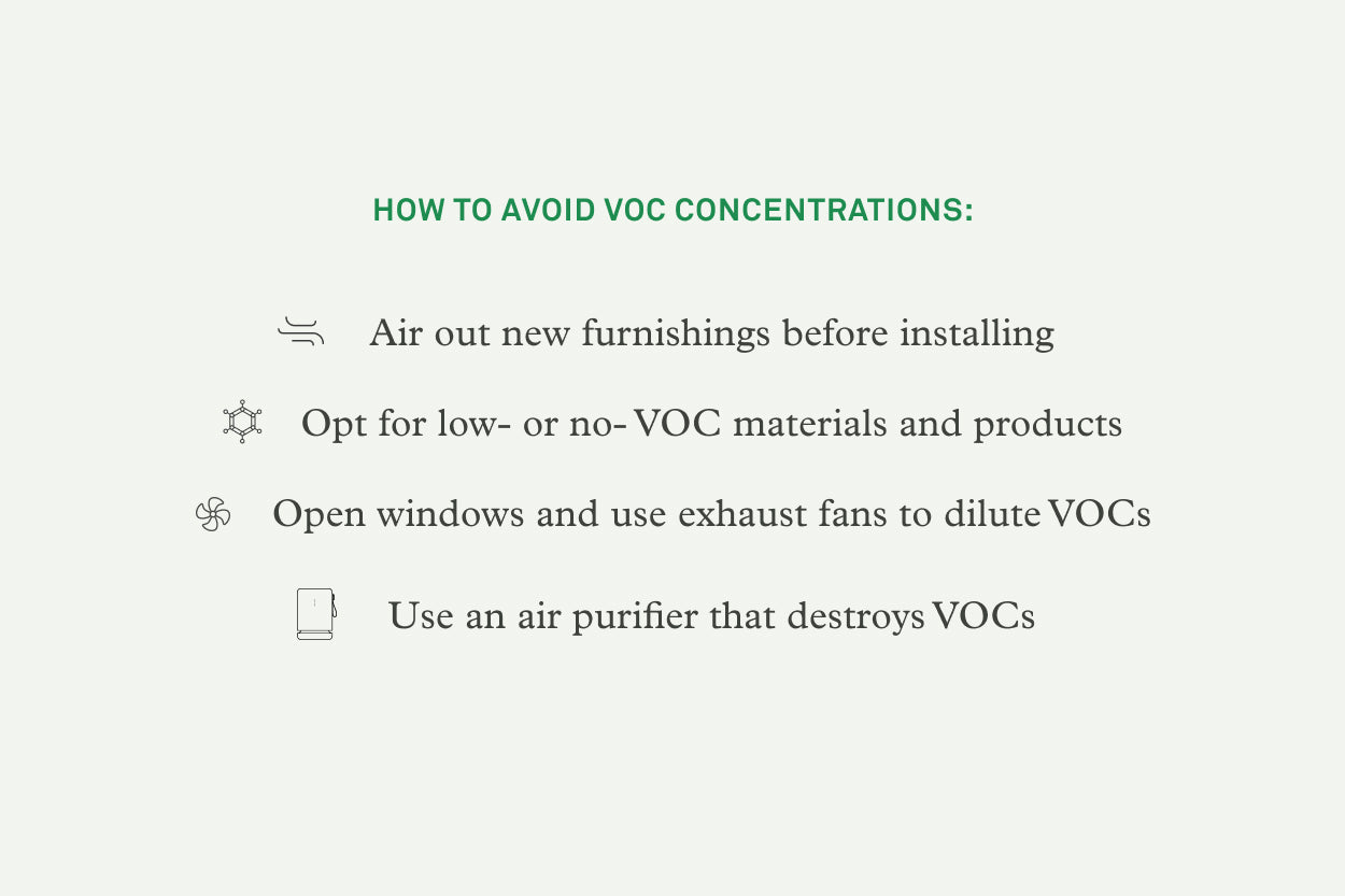 How to avoid VOCs