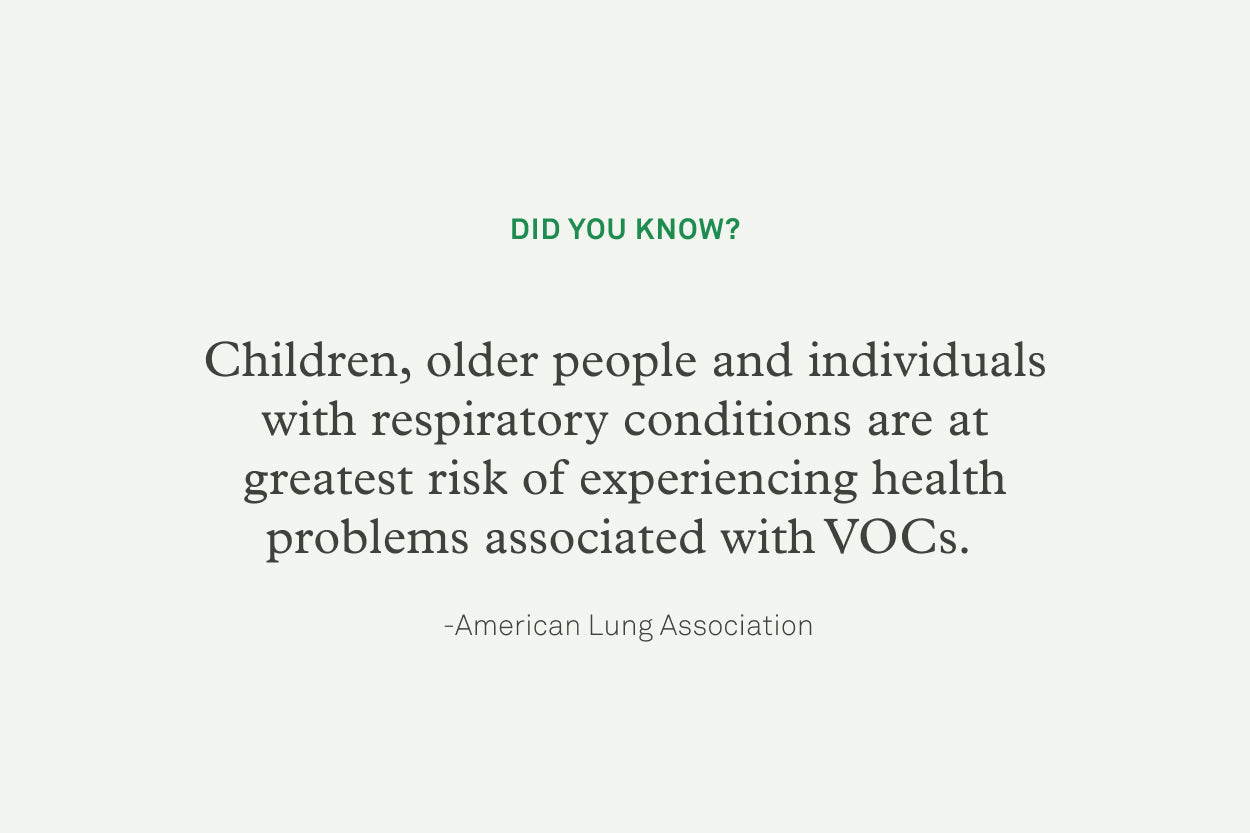 Who is most at risk to VOCs?