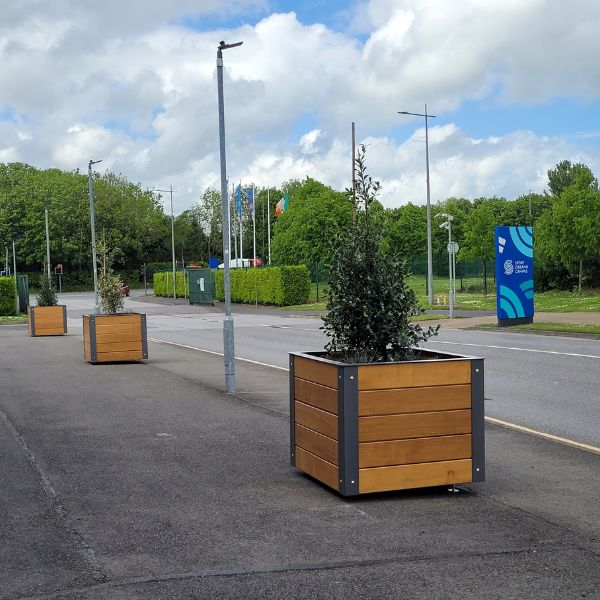 sports campus planters