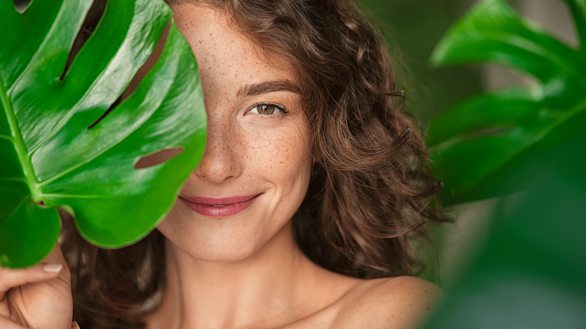 a woman who has used sustainable and eco-friendly hair care products