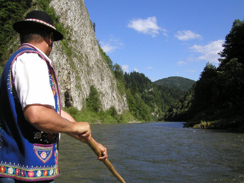 Dunajec River rafting in Poland