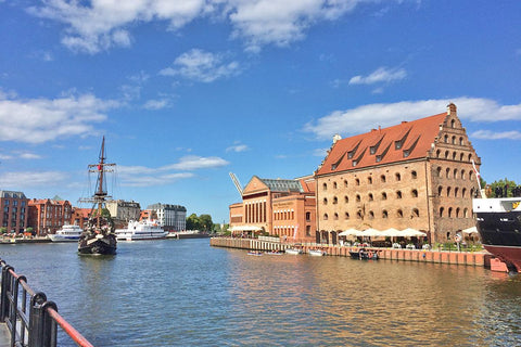 Motlawa River Gdansk Poland