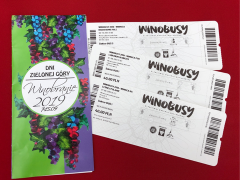 Winobusy wine tasting pass - Winobranie Festival in Zielona Gora Poland