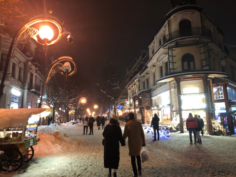 Zakopane Poland in Winter