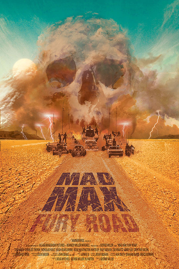 mad max fury road poster