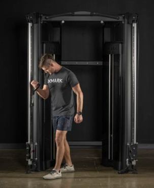 Bicep curl on functional trainer
