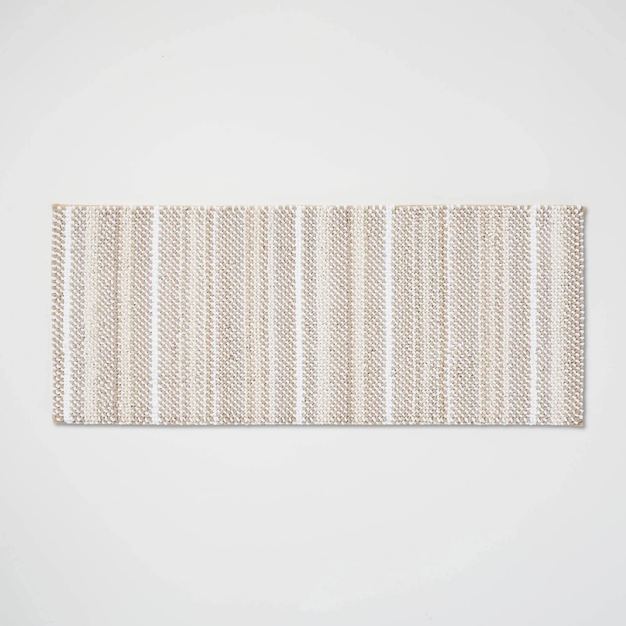 22x22X55x22 Loop Memory Foam Accent Bath Rug Taupe - Room Essentials UXW0_V1UAY65