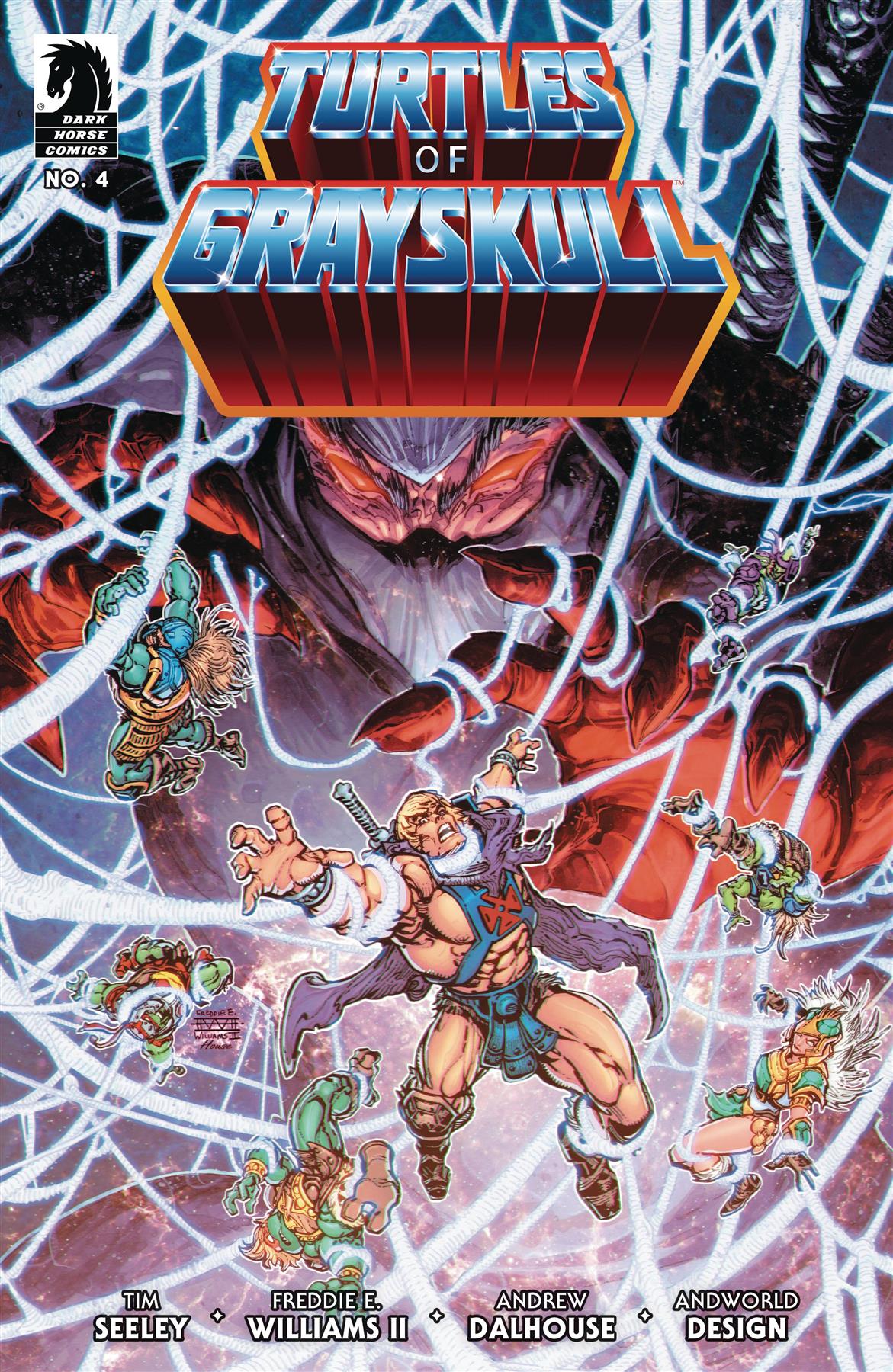 Masters Of Universe Tmnt Turtles Of Grayskull #4 Cvr A Willi Cvr A Williams Dark Horse Prh Comic Book 2025