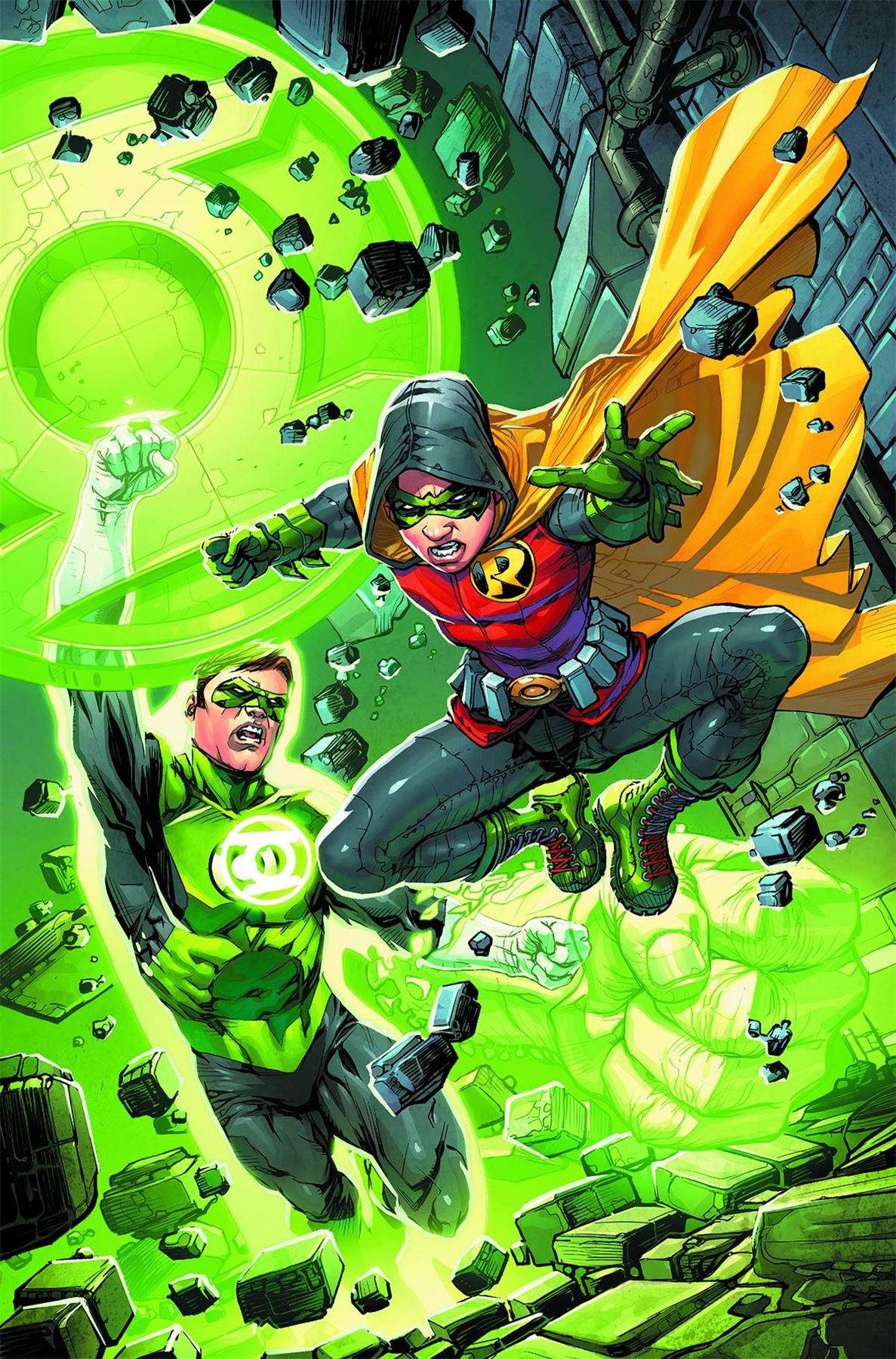 Robin Son Of Batman #4 Green Lantern 75 Var Ed (Green Lantern 75 Var E –  JAF Comics