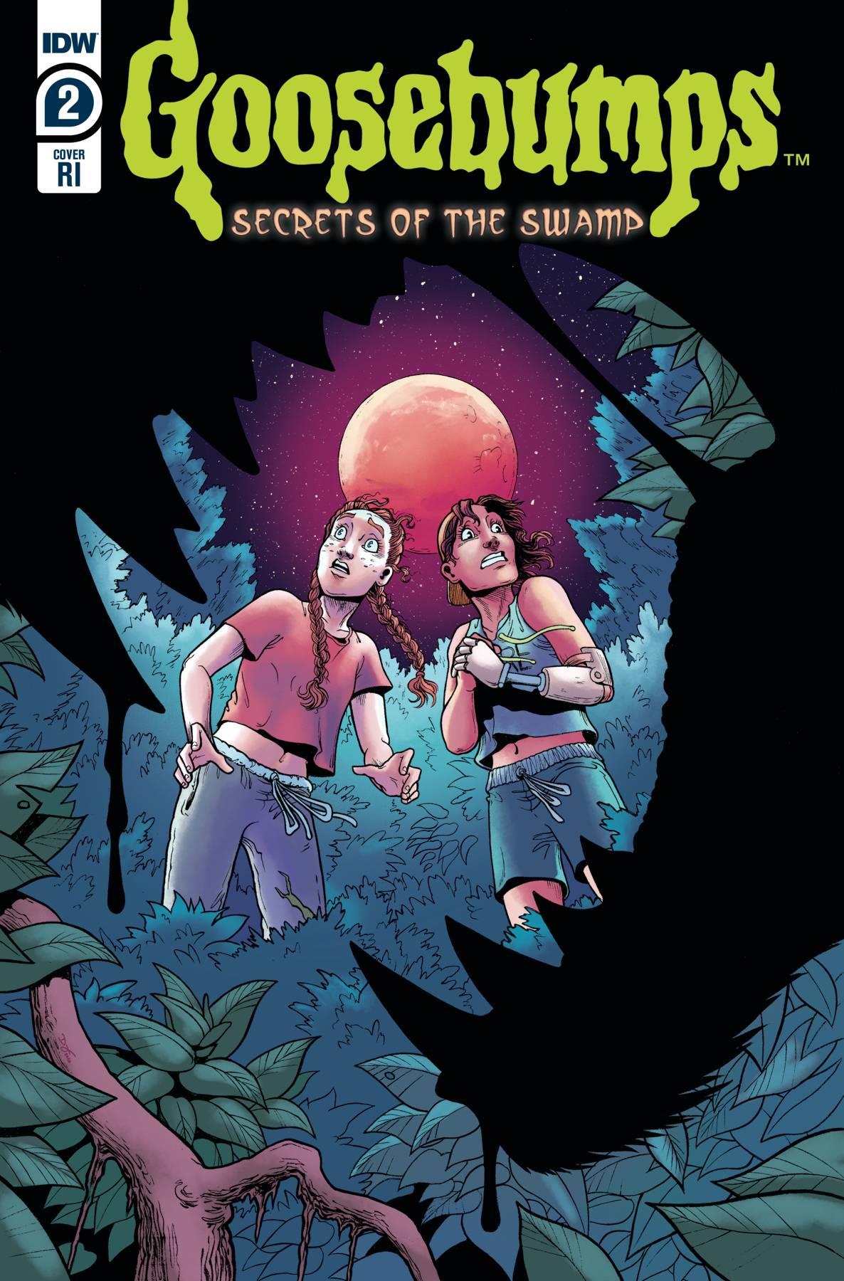 Goosebumps Secrets Of The Swamp #2 (10 Copy Incv Meath) Idw Publishing Comic Book 2020
