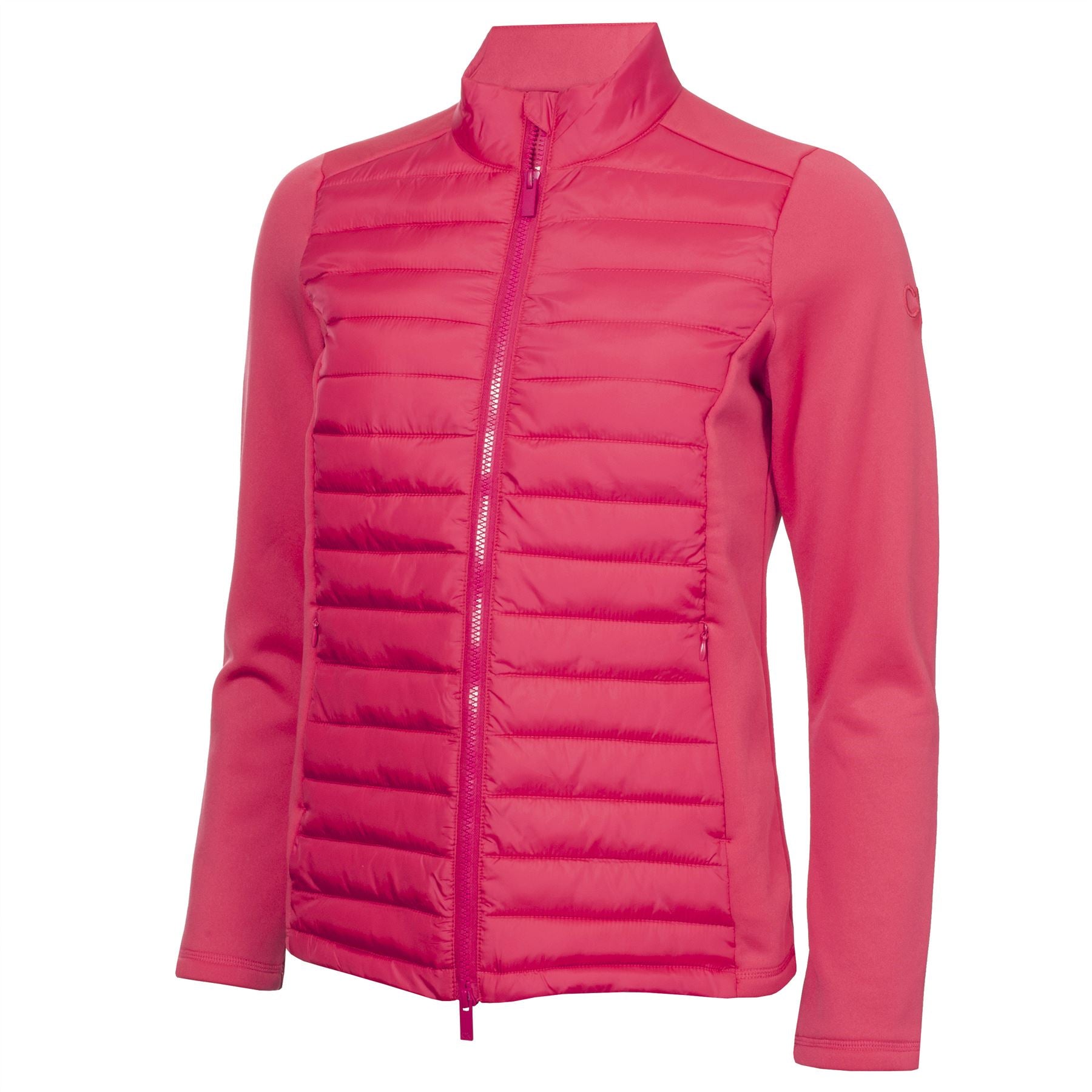 Womens Holland Cooper pink Equi Hybrid Puffer Jacket
