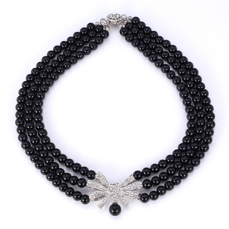 black choker necklace