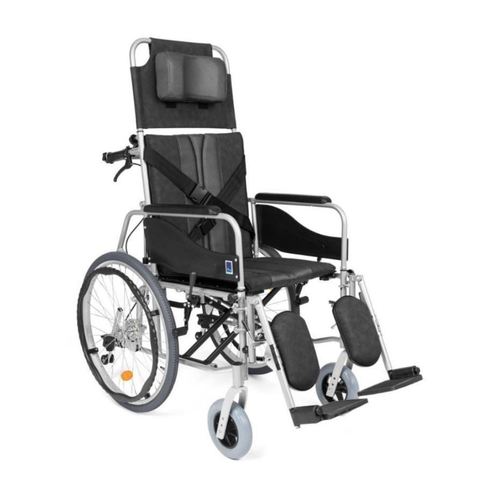 Tiltbar kørestol med hovedstøtte | TIMAGO - 17 kg, komplet udstyrspakke