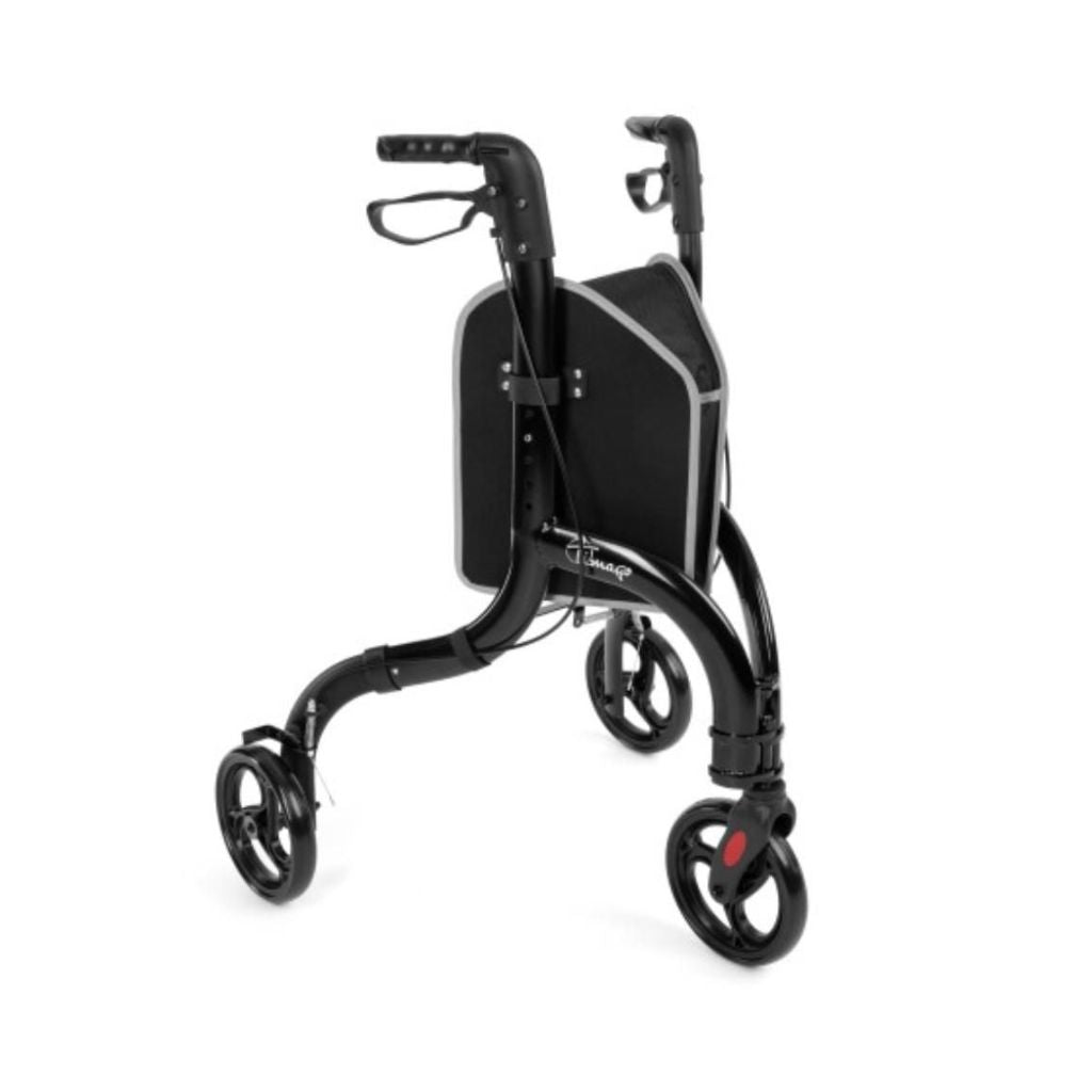 Billede af RAPID trehjulet rollator | TIMAGO - 4,4 kg, udendørs- og indendørs brug