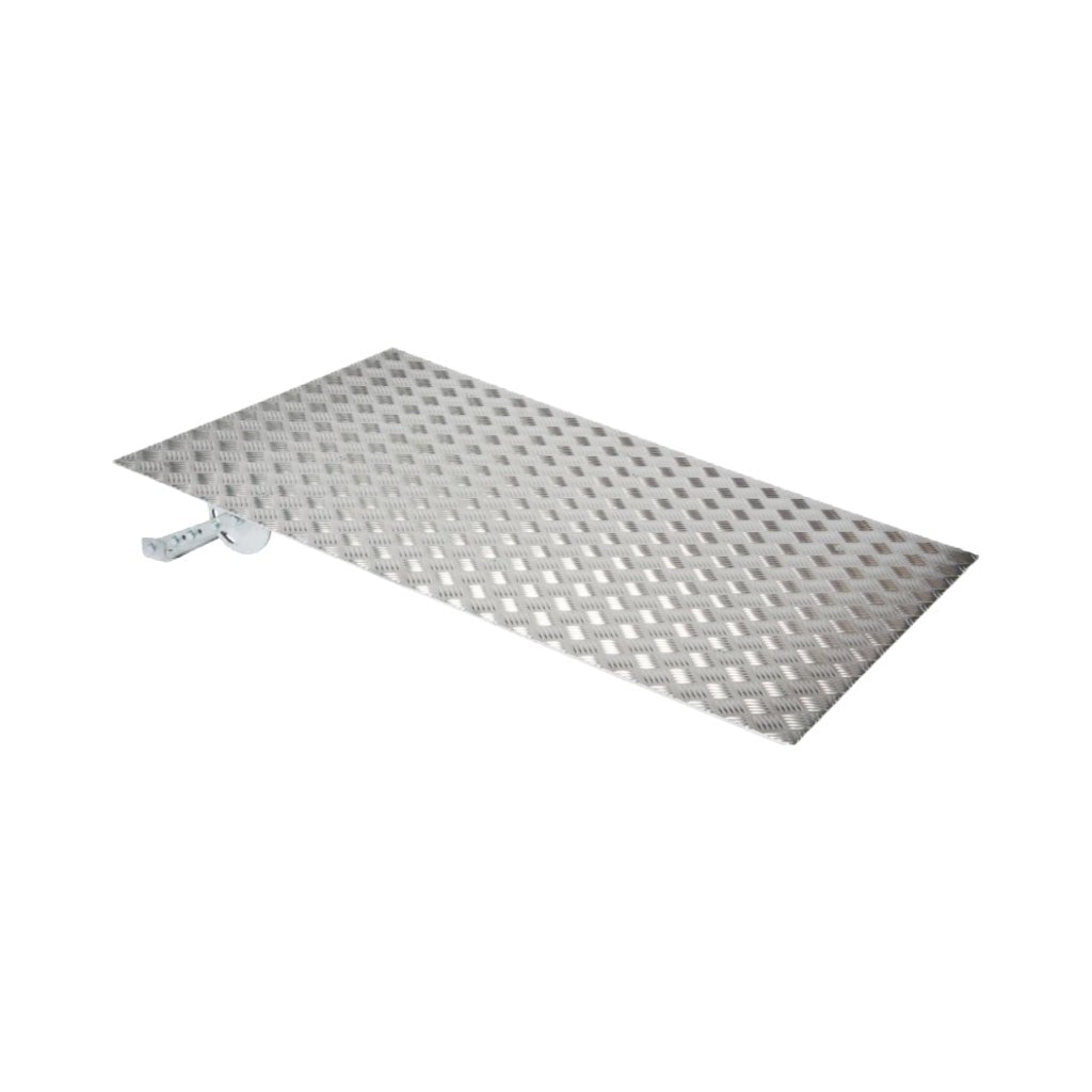 Billede af Terrasserampe - Universal, aluminium, justerbar højde, skridsikker - 60 cm