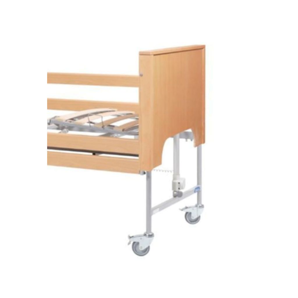 Billede af Sengegavl til DIAS elektrisk plejeseng | MOBIAK - Smart udvendig sengegavl, nem at montere, passer til DIAS