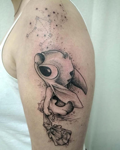 Top 65 des Meilleures Tatouages Stitch - [2023 Guide d'inspiration]