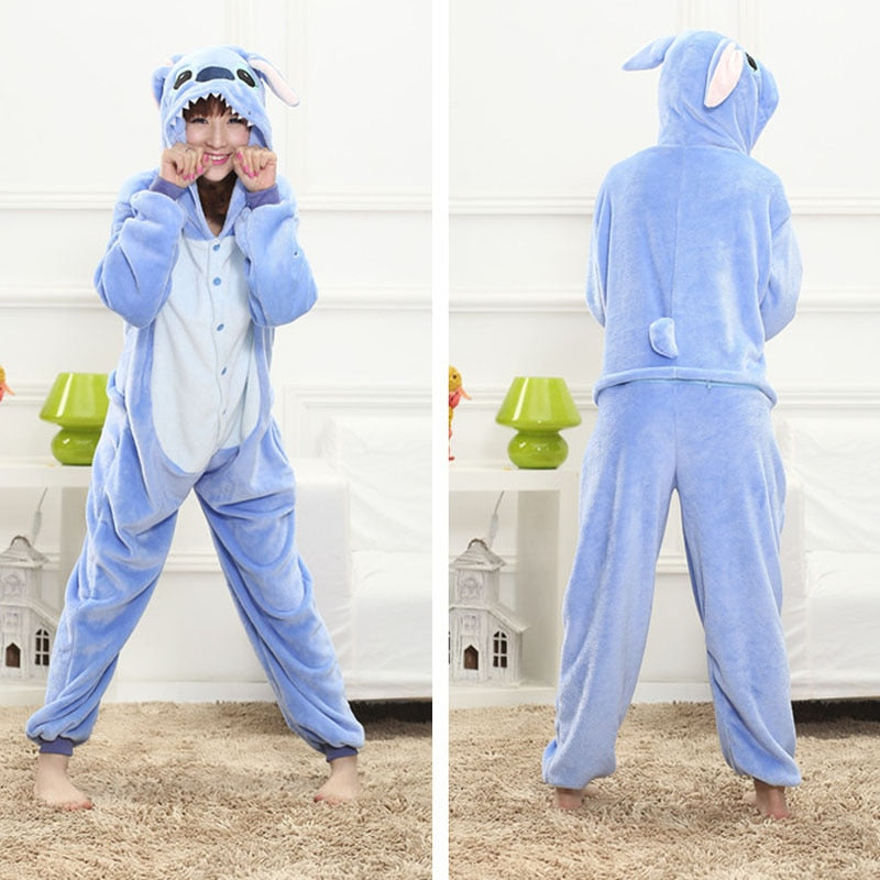 Pyjama Combinaison Stitch Rose