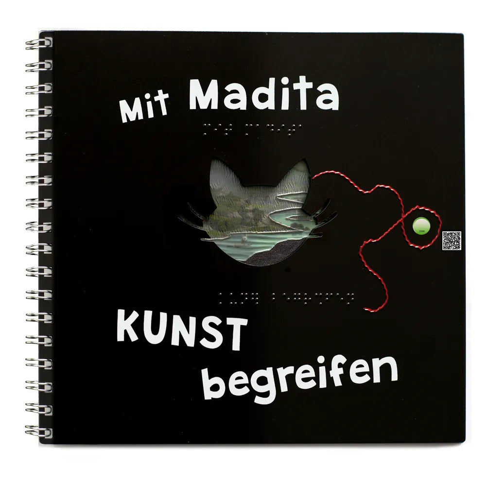 Das Bild zeigt das Buch "Mit Madita Kunst begreifen"