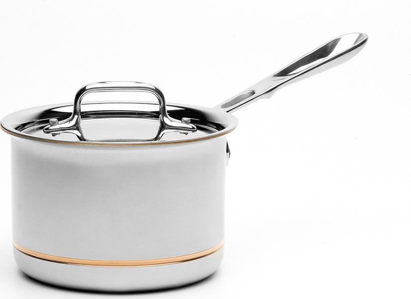 All-Clad - 2 QT Copper Core Saucepan - 6202SS