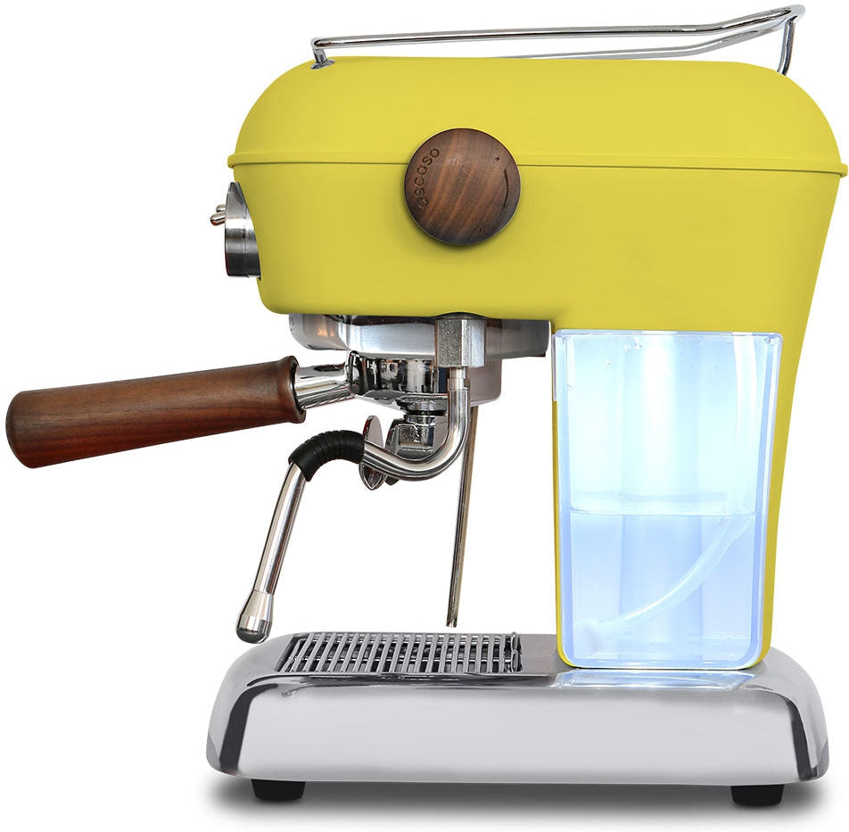 Ascaso - Dream PID Versatile Espresso Machine Matte Yellow/Wood - DR.566