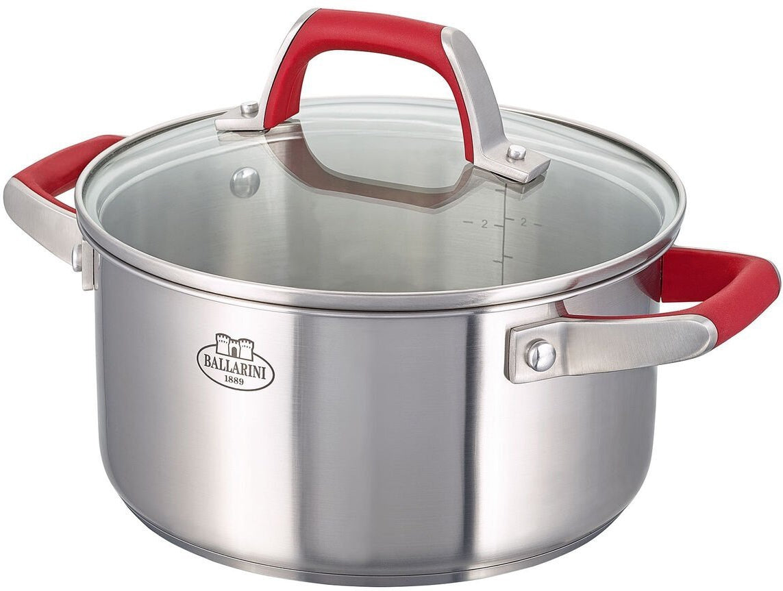 Ballarini - Emilia 3.2 QT Stock Pot with Lid - 75003-175