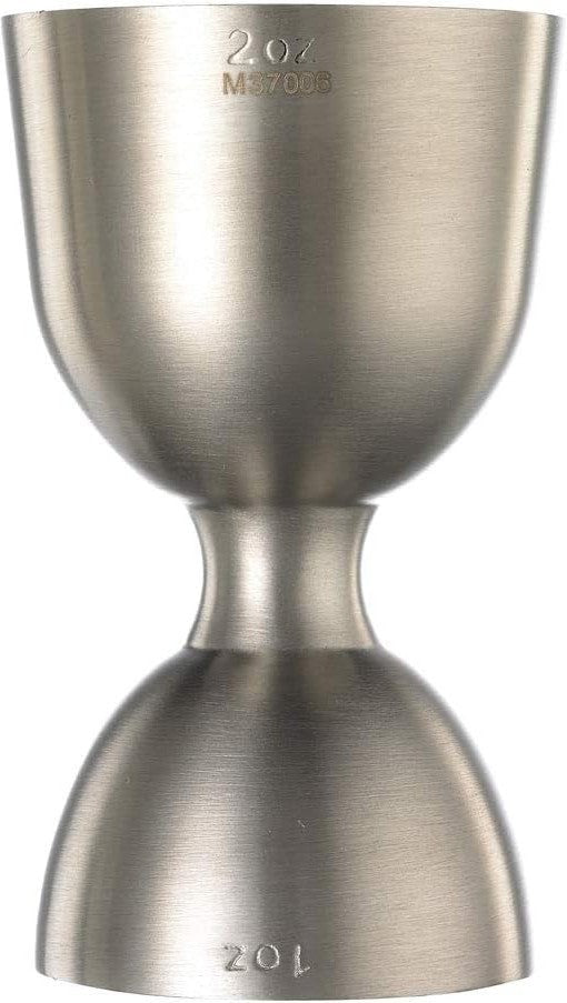 Barfly - 1 x 2 Oz Stainless Steel Heavy-Duty Straight Rim Bell Jigger - M37006